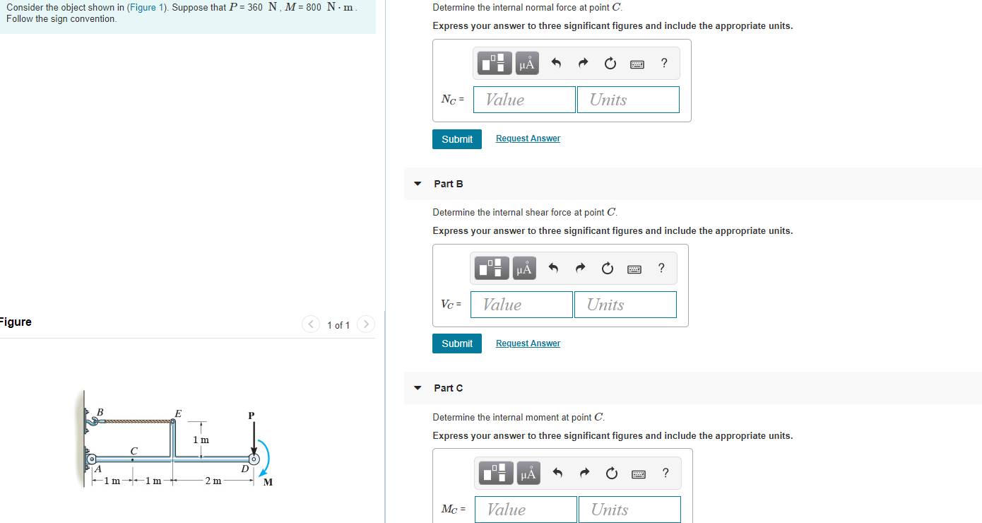Solved Consider the object shown in (Figure 1). Suppose that | Chegg.com