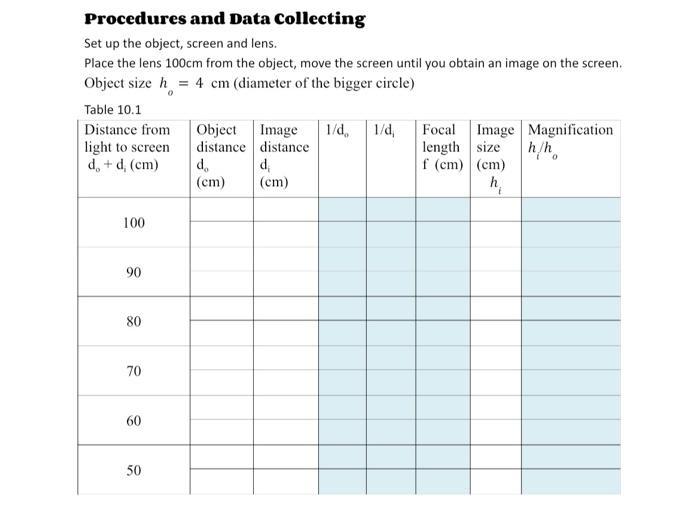 Solved Please help me fill out the rest of the chart. It has | Chegg.com