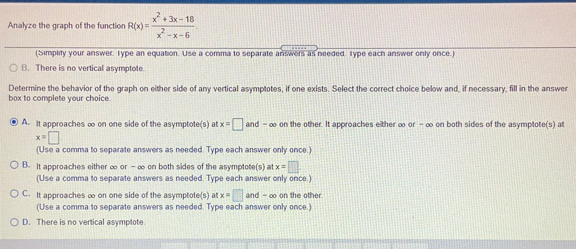 Solved This Is A Algebra Math Question. If You Can Please | Chegg.com