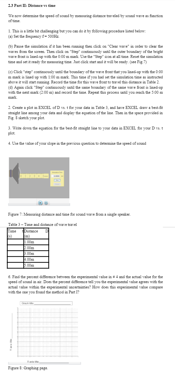 How to create an Excel table of running speed and time-for