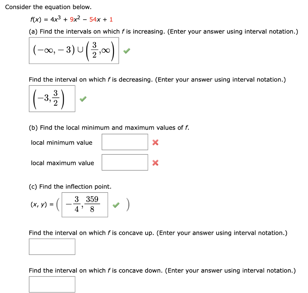 solved-consider-the-equation-below-f-x-4x3-9x2-54x-chegg