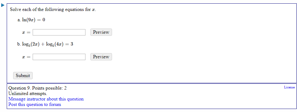 Solved Solve each of the following equations for a. a. | Chegg.com