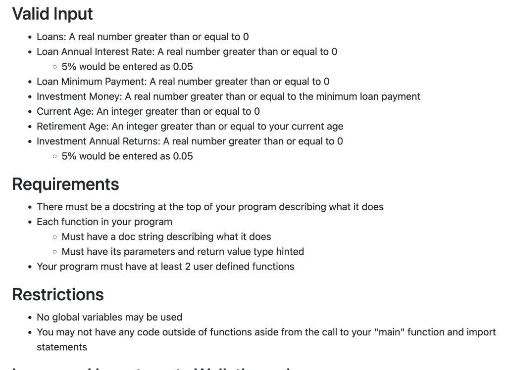 Solved Problem For this problem you will be figuring out if | Chegg.com