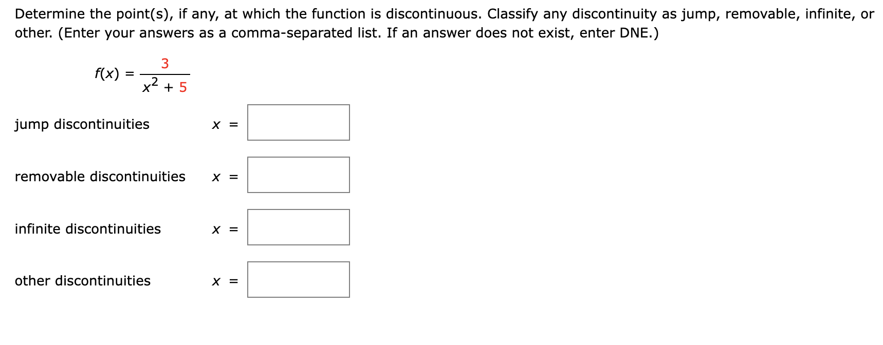 Solved Determine the point(s), if any, at which the function | Chegg.com
