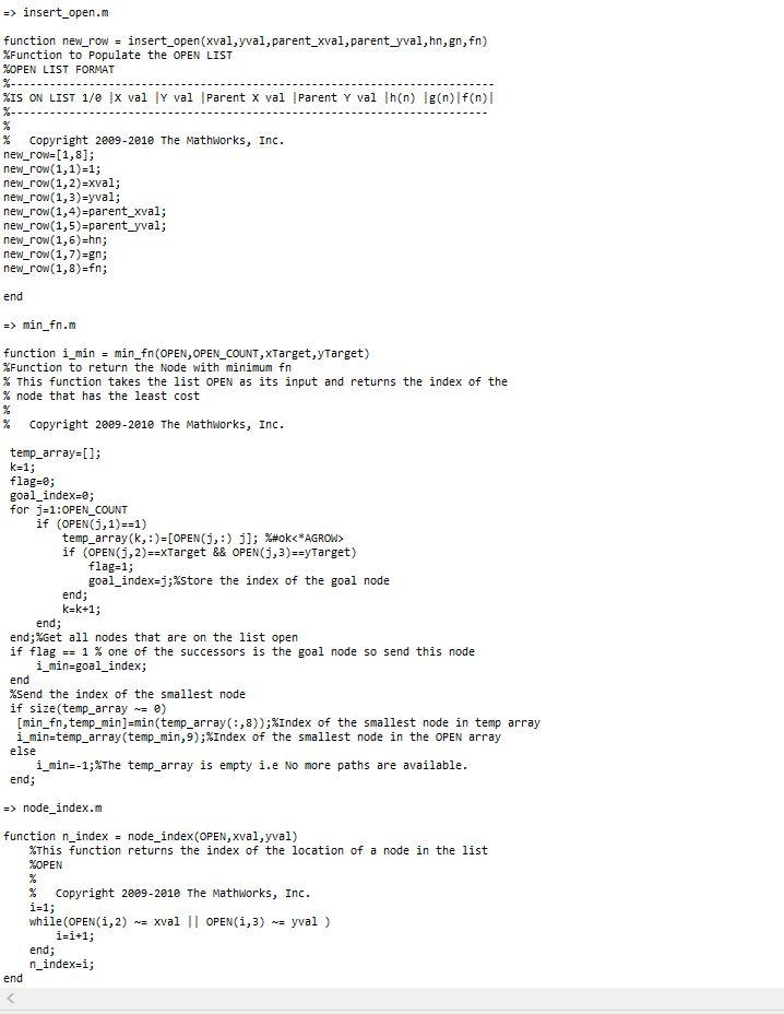 This folder has an interactive path planning code | Chegg.com