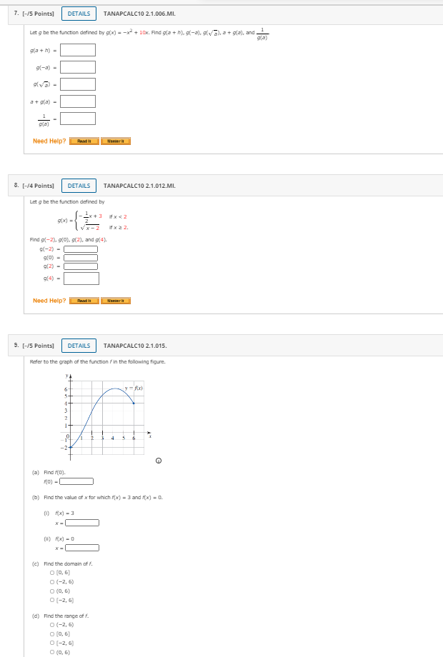 7 15 Points Details Tanapcalc10 2 1 006 Mi 1 Let Chegg Com