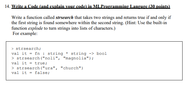 Solved 14. Write a Code (and explain your code) in | Chegg.com