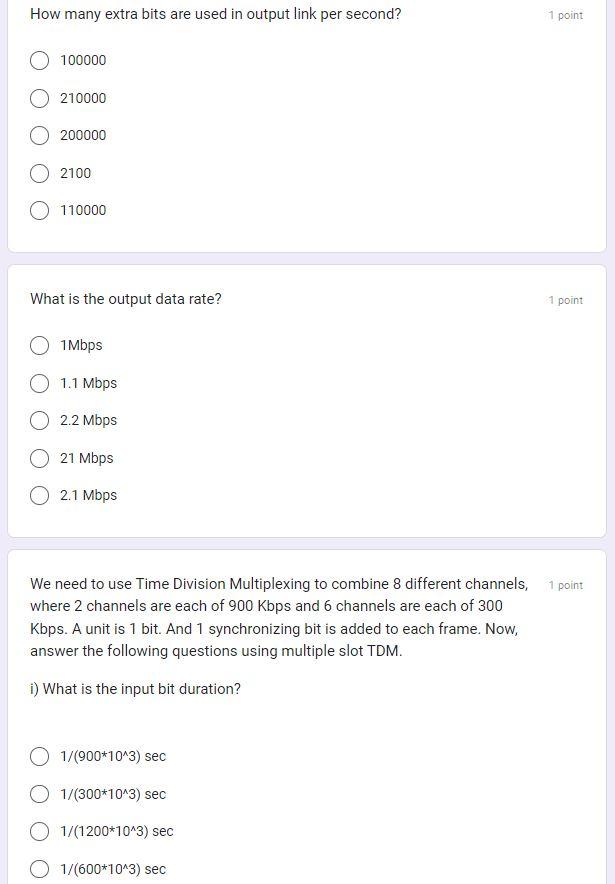 Solved #topic :Networking #Short question just give me the | Chegg.com