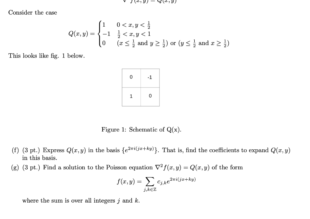 3. (Poisson equation) (18 pt.) Consider the vector | Chegg.com