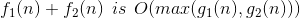 ft(n) + f (n) is a magin), ga(n)))