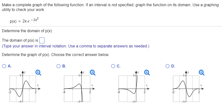 Solved Make a complete graph of the following function. If | Chegg.com
