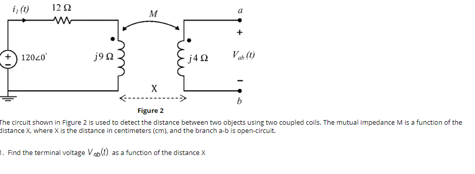 Solved he circuit shown in Figure 2 is used to detect the | Chegg.com