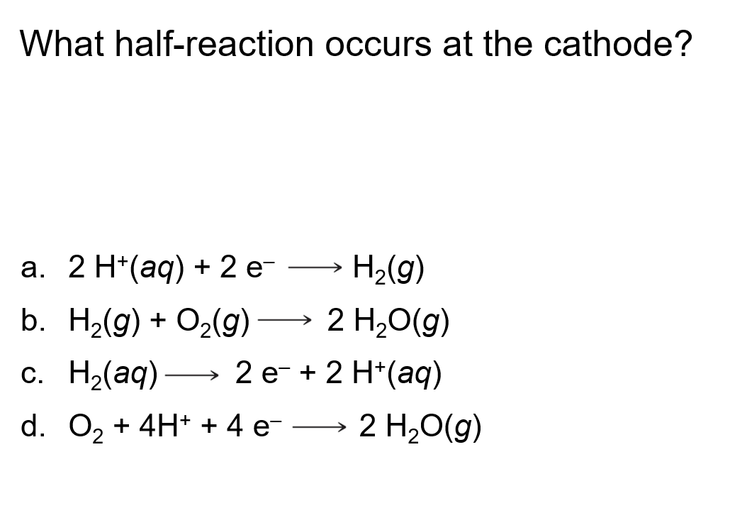 Solved What does the variable n represent in the ΔG∘ and E∘ | Chegg.com