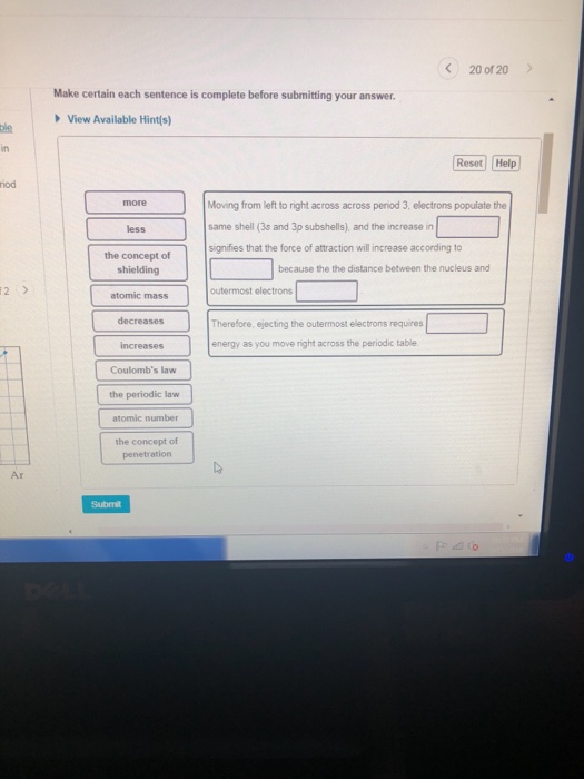 solved-20-of-20-make-certain-each-sentence-is-complete-chegg