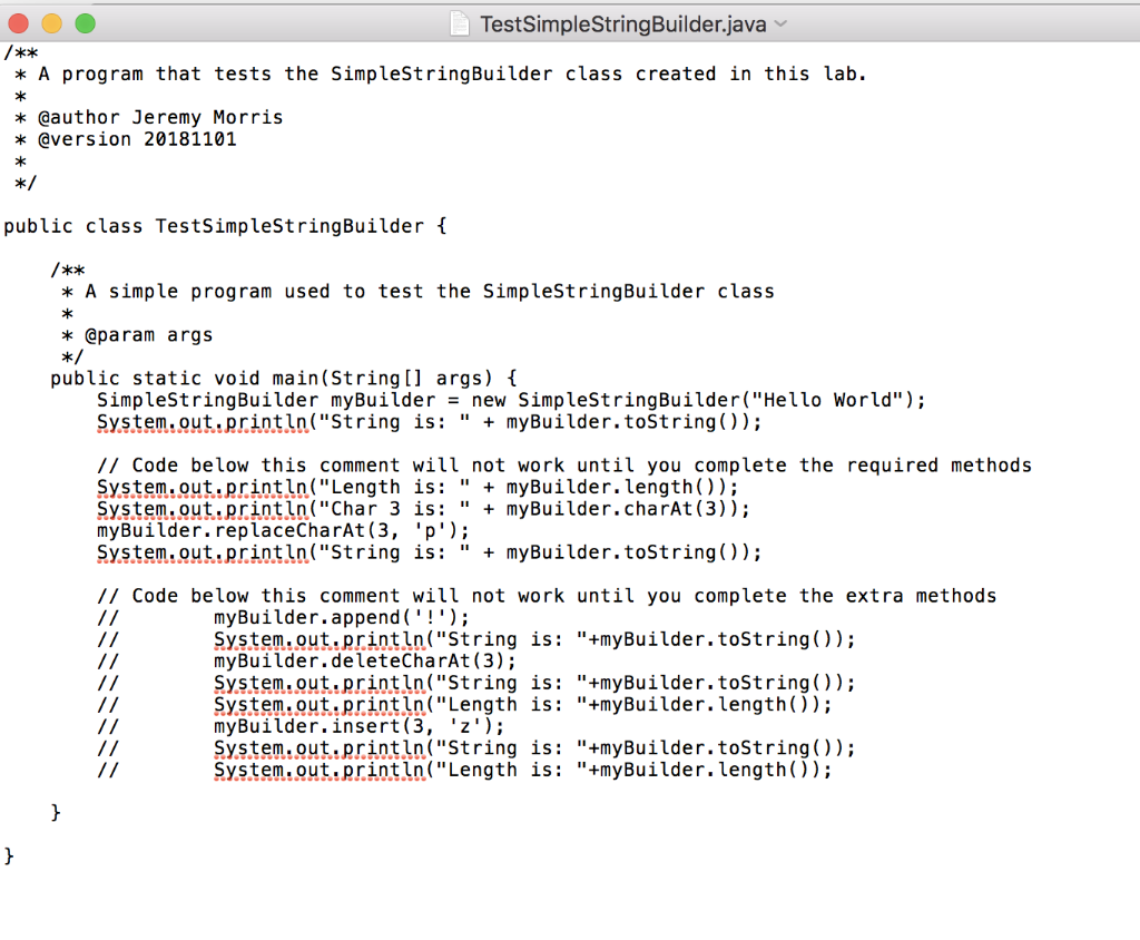 Solved You will be exploring some ideas of Object-Oriented | Chegg.com
