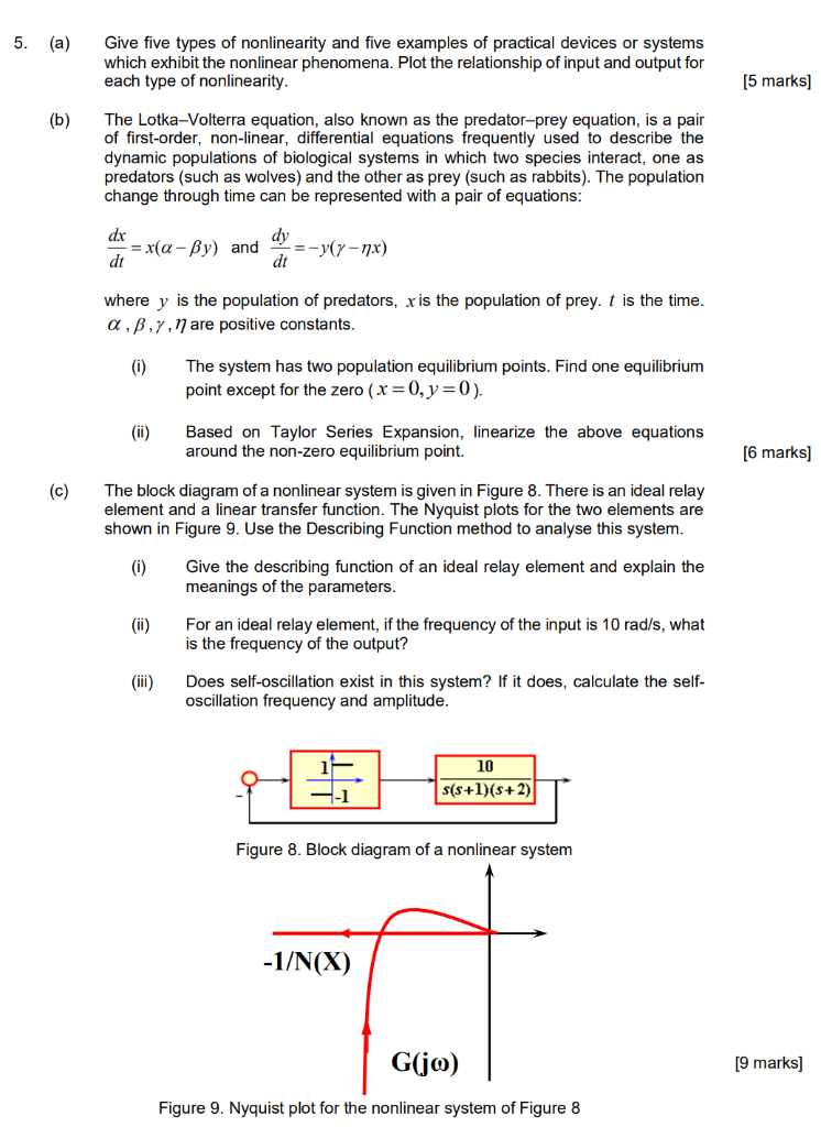 Solved 1. (a) An automatic system of water level control is | Chegg.com