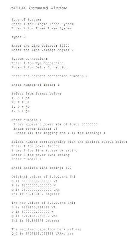 USING MATLAB ONLY Power Factor Correction Objective: | Chegg.com