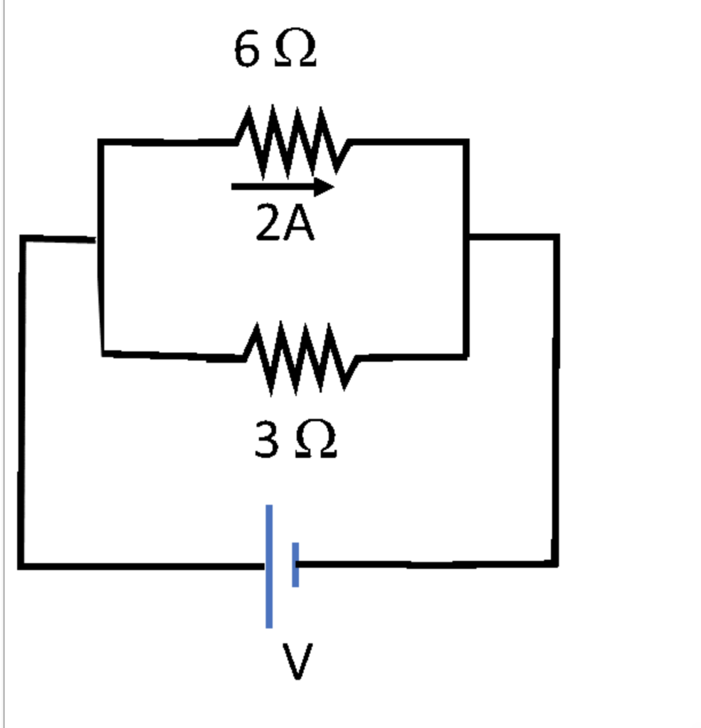 Solved 6Ω resistor is connected to a3Ω resistor and this