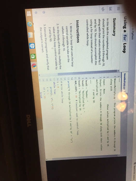 Solved n Python Using a for Loop Py Summary 2 | Chegg.com