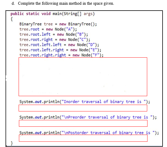 Solved Java - Topic Trees The Questions: My Answers (I | Chegg.com