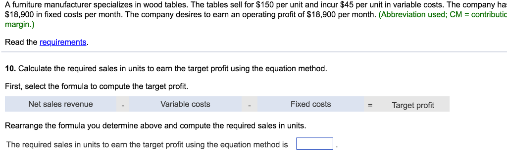 solved-a-furniture-manufacturer-specializes-in-wood-tables-chegg