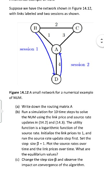 Solved Suppose We Have The Network Shown In Figure 14.12, | Chegg.com