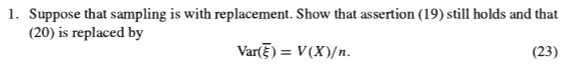 Solved Theorem 2.7.1. If sampling is without replacement | Chegg.com