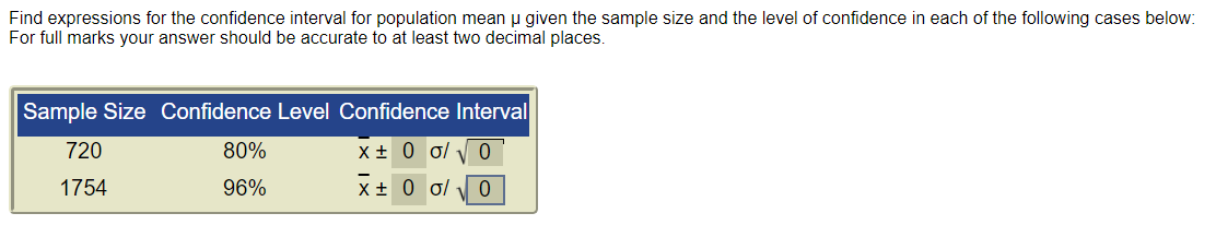 Solved Find expressions for the confidence interval for | Chegg.com