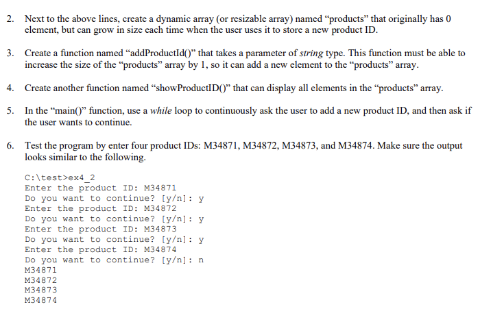 Solved 2. Next to the above lines, write a CH code that can | Chegg.com