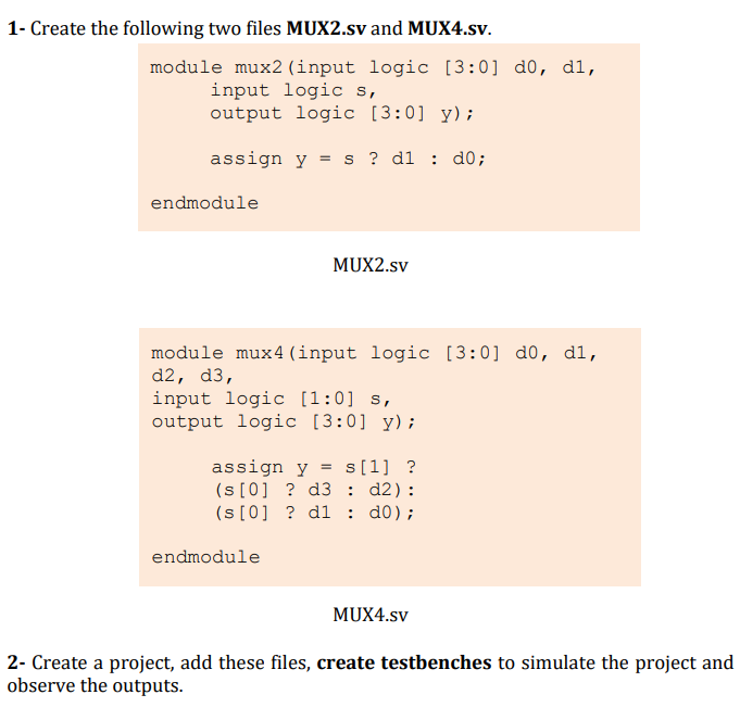 Project is to design an arithmetic logic unit alu chegg
