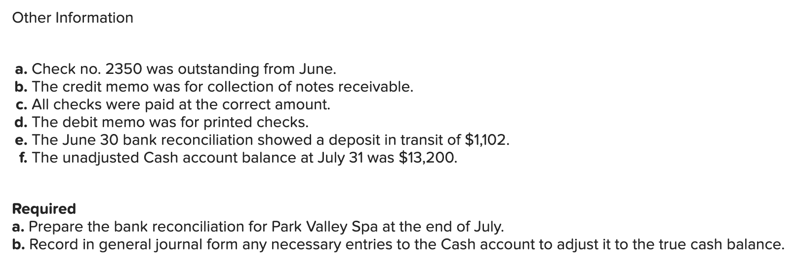 Bank Reconciliation – Property Vista Support