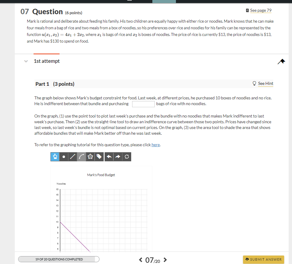 Solved 07 Question (6 points) e See page 79 Mark is rational | Chegg.com