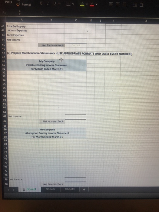 Solved Paste Chapter 6 Variable and Absorption Costing | Chegg.com