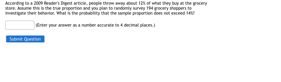 Solved According To A 2009 Reader's Digest Article, People | Chegg.com