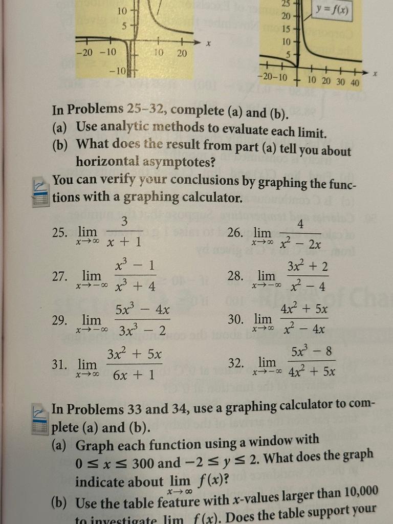 Solved In Problems 25-32, complete (a) and (b). (a) Use | Chegg.com