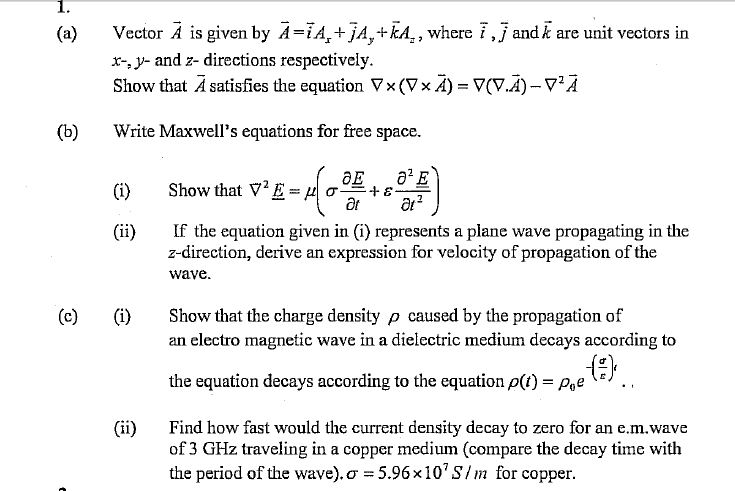 Vector A Is Given By A 14 Ja2 Ka Where I J And Chegg Com