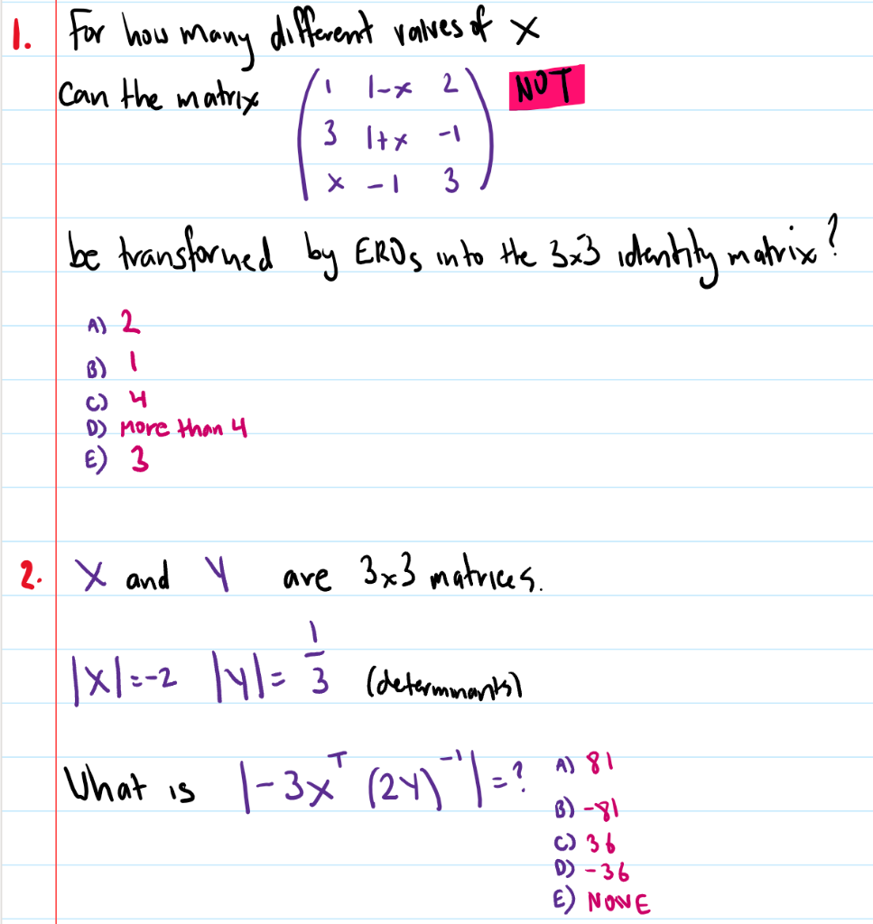 Solved 1. for how many different values of X x Can the | Chegg.com