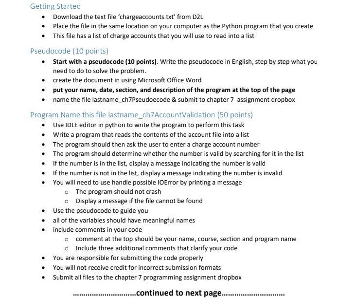 Solved Getting Started Download the text file | Chegg.com