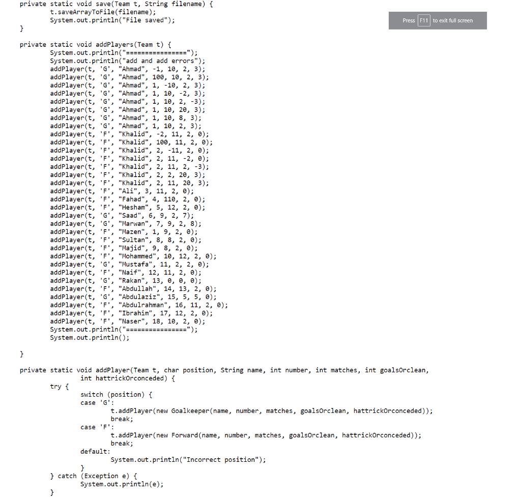 Solved please i need answer java code I want the full | Chegg.com