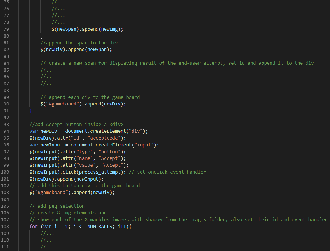 F. STARTING POINT Task 1: Use html, CSS, and JS to | Chegg.com
