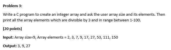 Solved I am able to code the user's input asking for arrays | Chegg.com