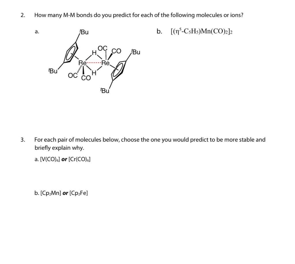 solved-2-how-many-m-m-bonds-do-you-predict-for-each-of-the-chegg