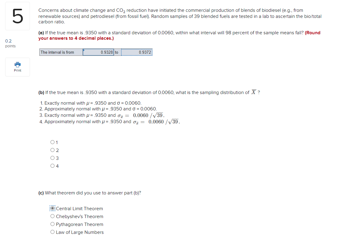 Solved 5 Concerns about climate change and CO2 reduction