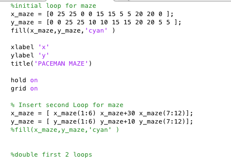 Solved Concatenate matrices in matlab. i have done the Chegg