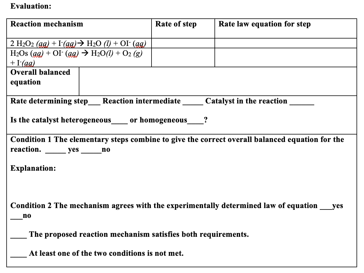 How to Combine a Series of Elementary Reactions into an Overall