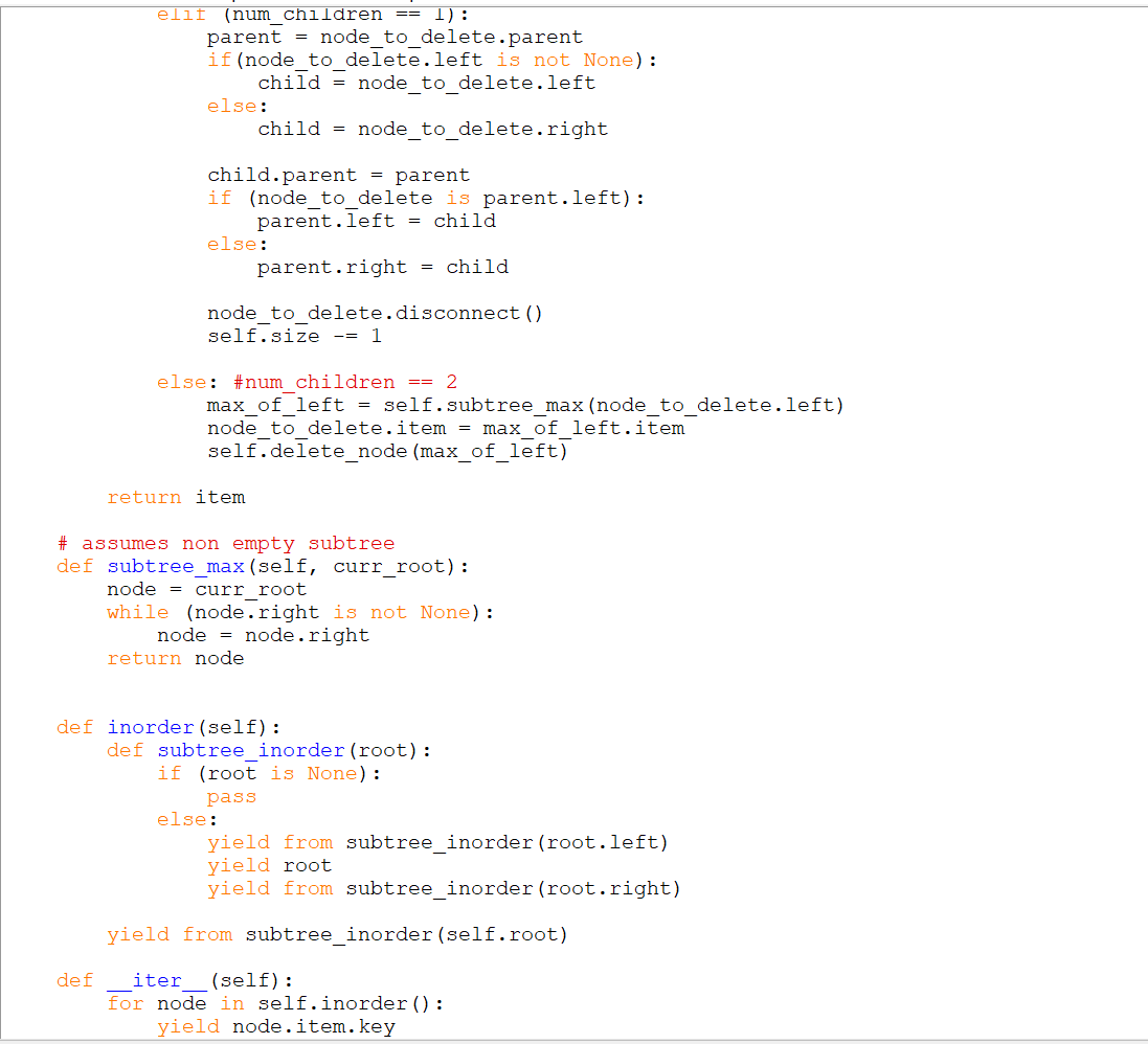 Implement The Following Function Def Restore bst Chegg