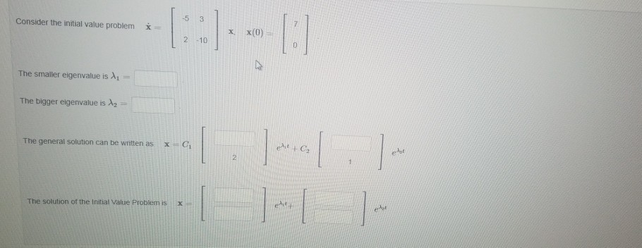 Solved Consider The Initial Value Problem 5 3 13 X X