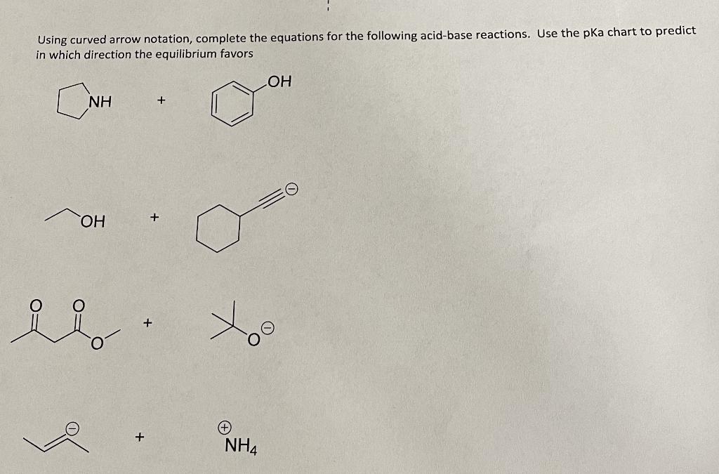 [Solved] Using curved arrow notation, complete the equati