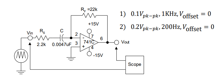 Solved Calculate the output voltage for the following | Chegg.com