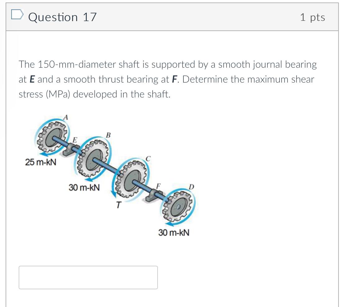 solved-determine-the-maximum-shear-stress-mpa-developed-in-chegg